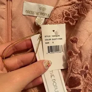 Ally 3d floral mesh cocktail dress deals
